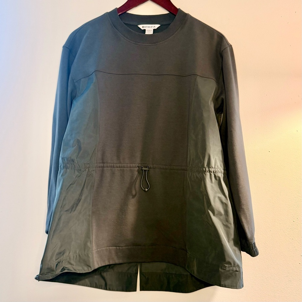 ATHLETA Triumph Hybrid Crewneck Sweatshirt L